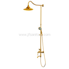 Bathroom Golden Rain Shower Set